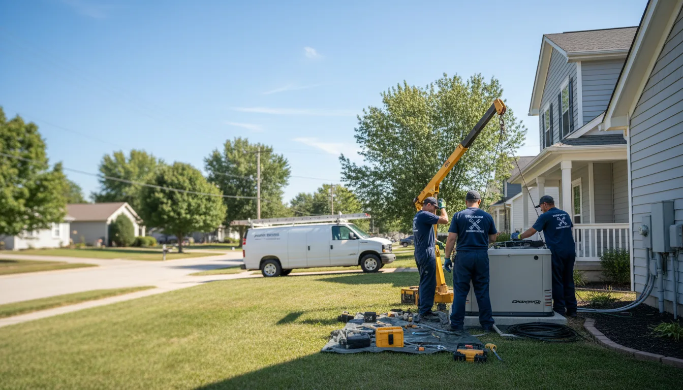 Generator Installation in Burlington, PA near me